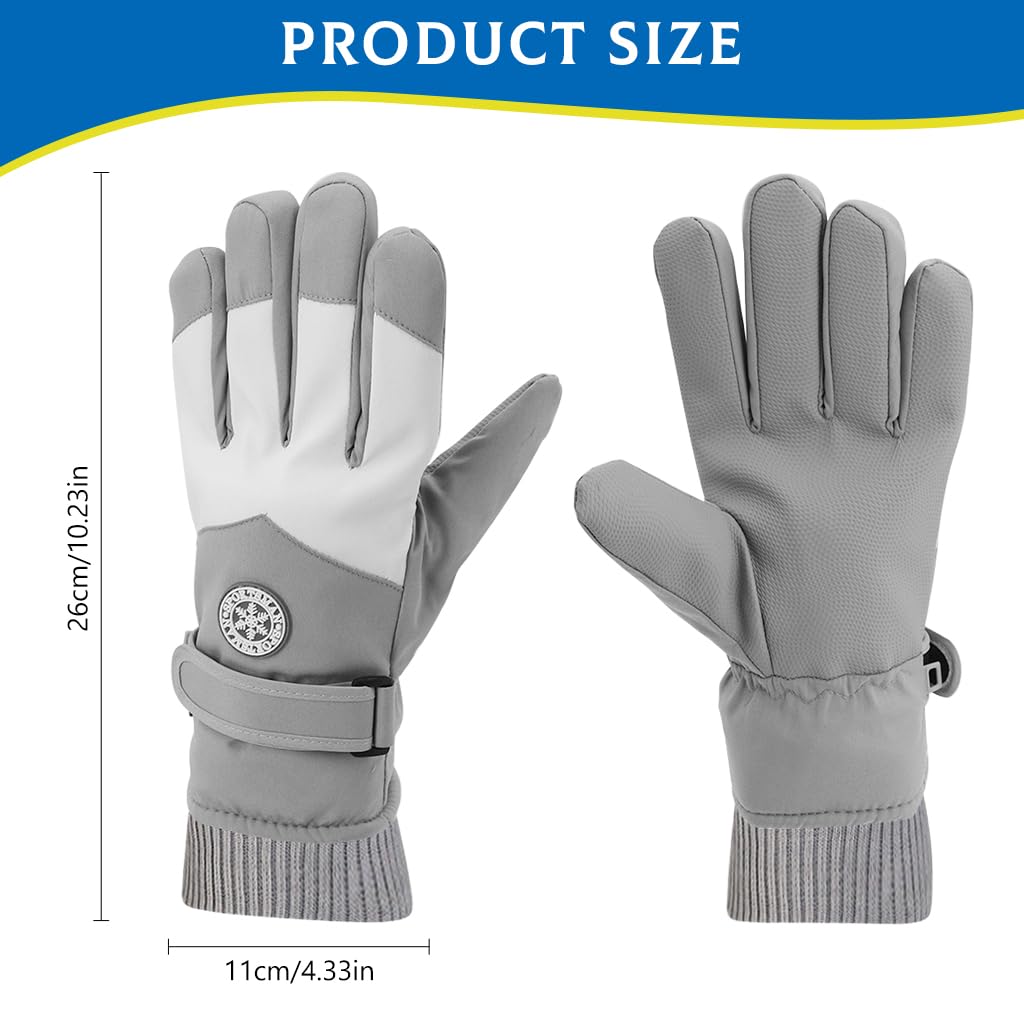 GUSTAVE® Winter Gloves for Women - Warm, Splashproof, Windproof, Touch Screen Riding Gloves with Anti-Slip Grip and Premium Fabric for Hiking and Outdoor Activities, Purple GUSTAVE® Winter Gloves for Women - Warm, Splashproof, Windproof, Touch Screen Riding Gloves with Anti-Slip Grip and Premium Fabric for Hiking and Outdoor Activities, Purple